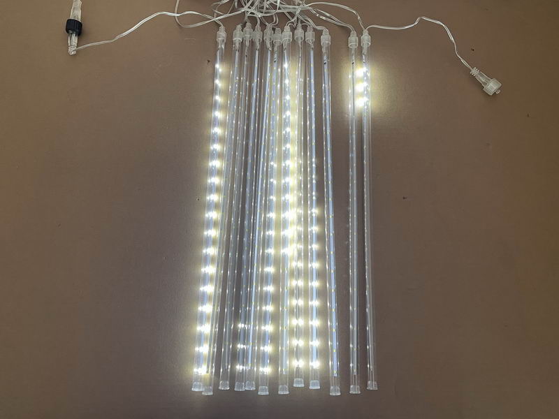 Waterfall icicle lights, 12pcs, H=50cm