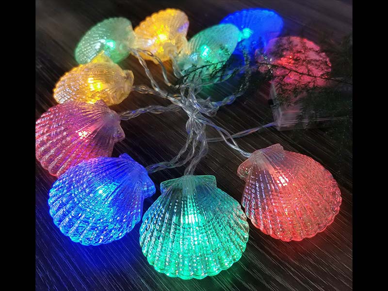 LED string lights with shell(multi-color)