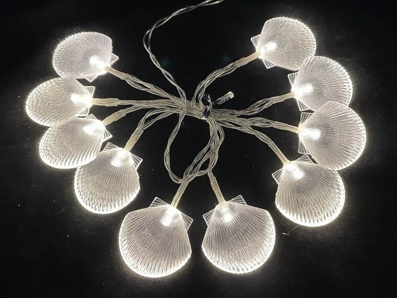 LED string lights with shell