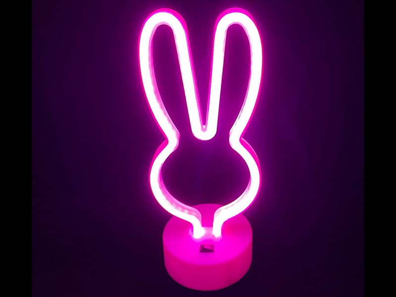 Easter decorative lights, neon rope, Bunny
